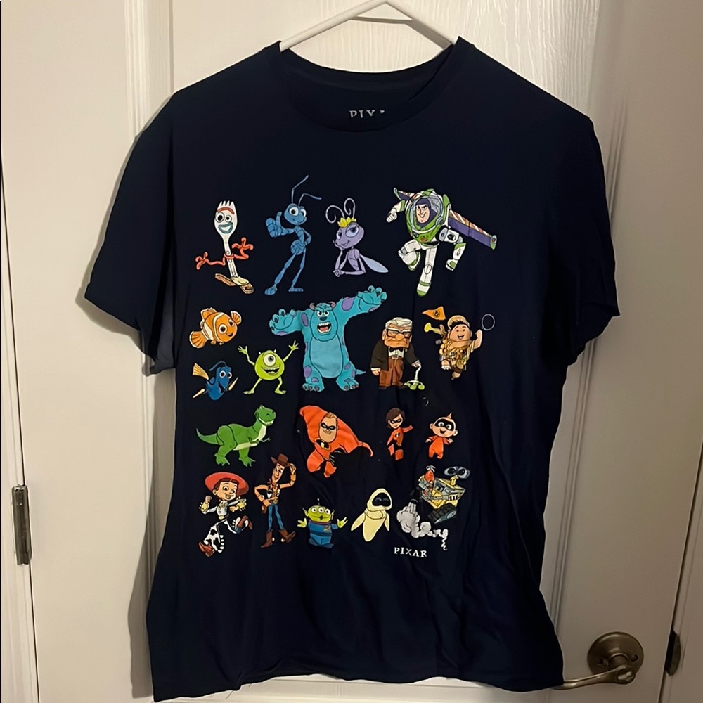 Men’s Navy Blue Graphic T-Shirt